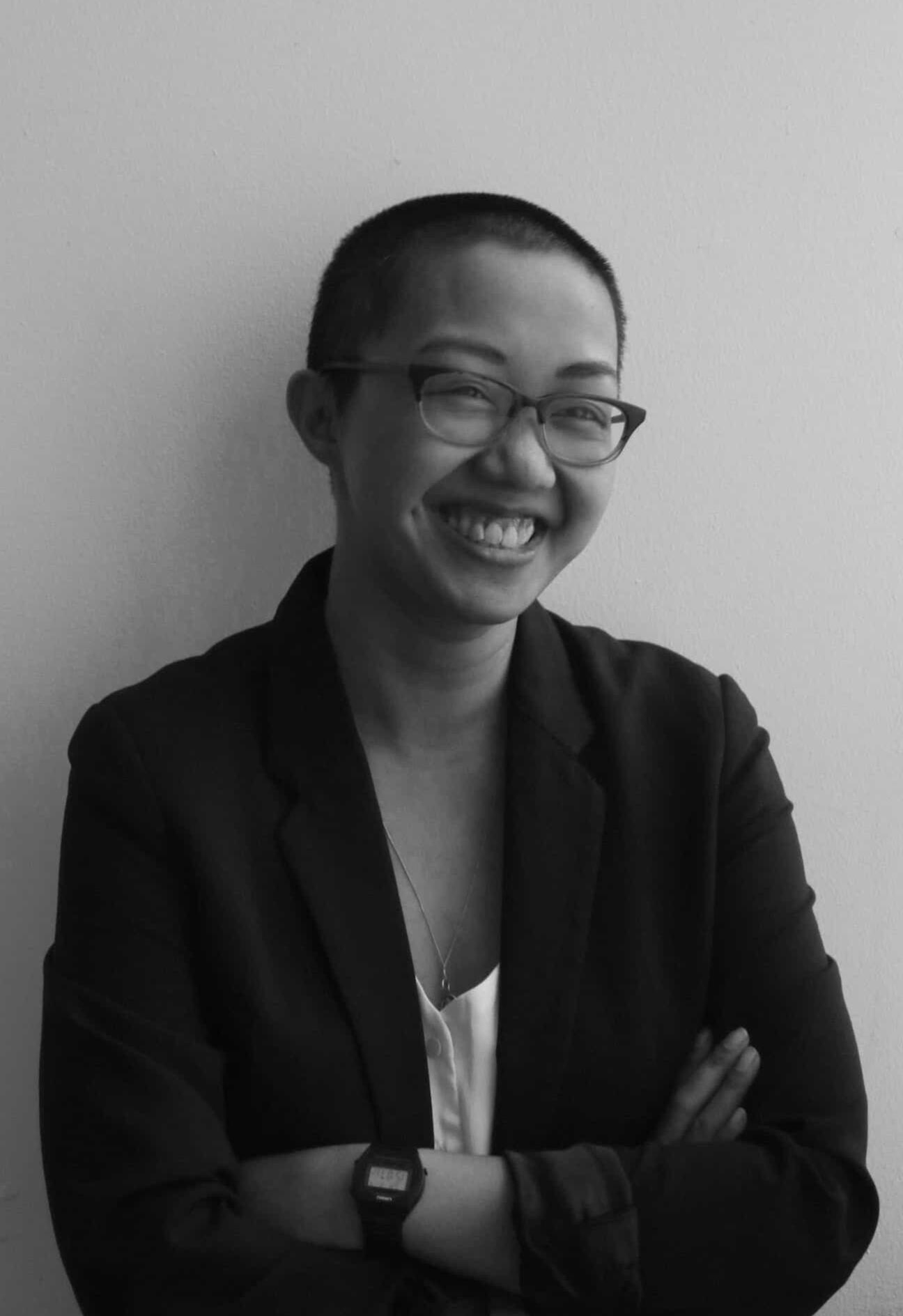Black and white headshot of Ja Racharaks
